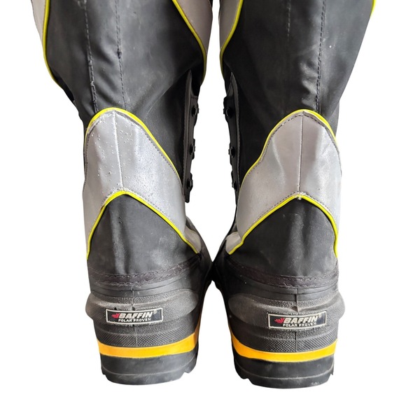 BAFFIN Derrick Mens US Size 14 POLA- MP02 Composite Safety Toe Hi-Vis Cleated - Picture 9 of 9
